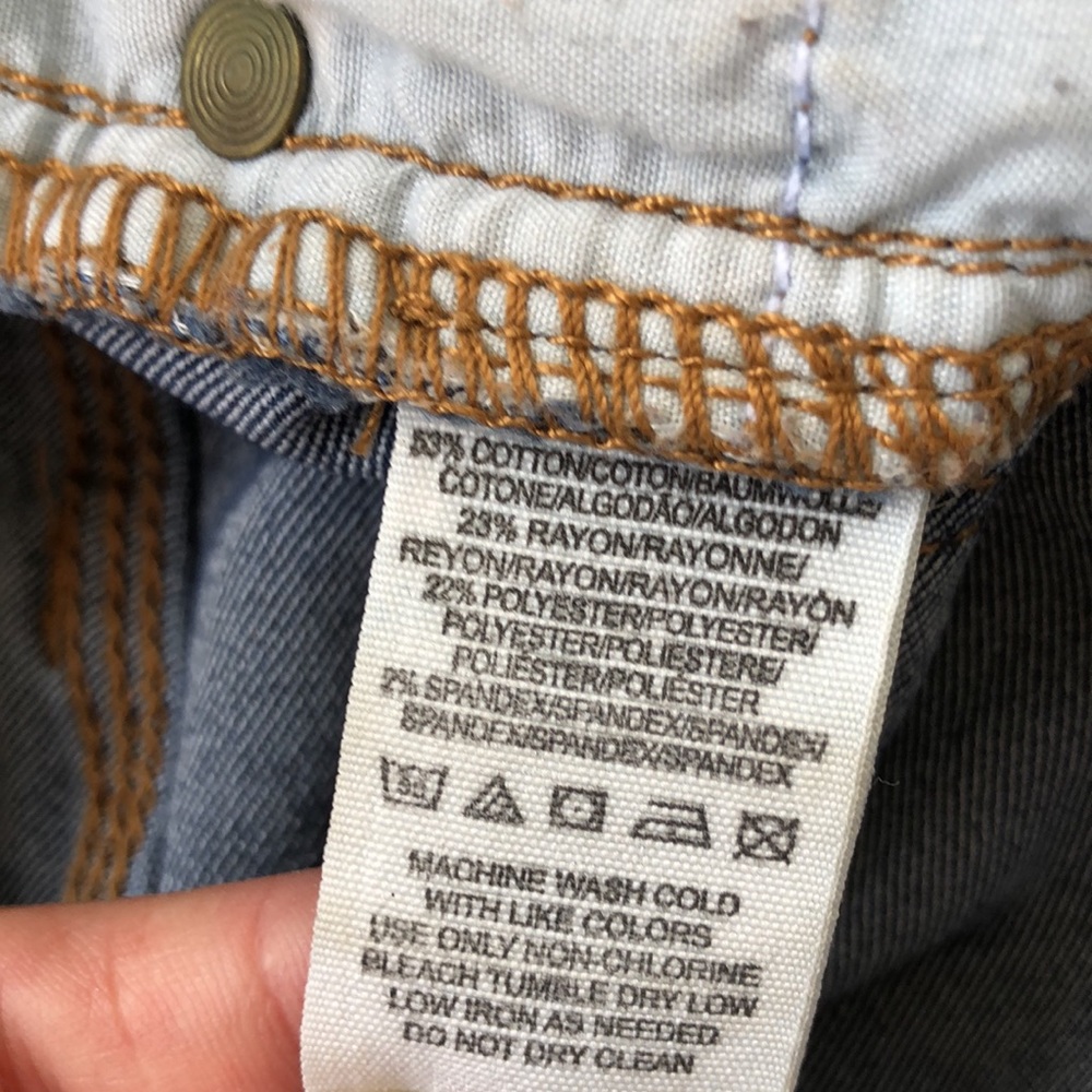 FREE PEOPLE Skinny Jeans w/Stretch - Picture 6 of 6